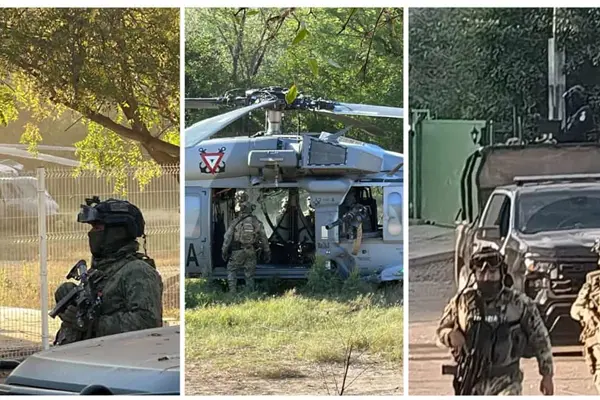 Marina despliega operación en El Álamo para capturar a objetivos vinculados a facción de El Mayo Marina despliega operación en El Álamo para capturar a objetivos vinculados a facción de El Mayo