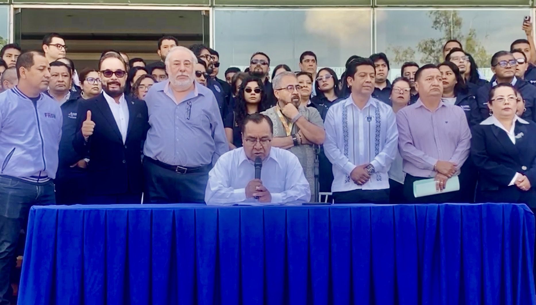 Universitarios exigen al gobierno oaxaqueño no interferir en la elección por la rectoría de la UABJO