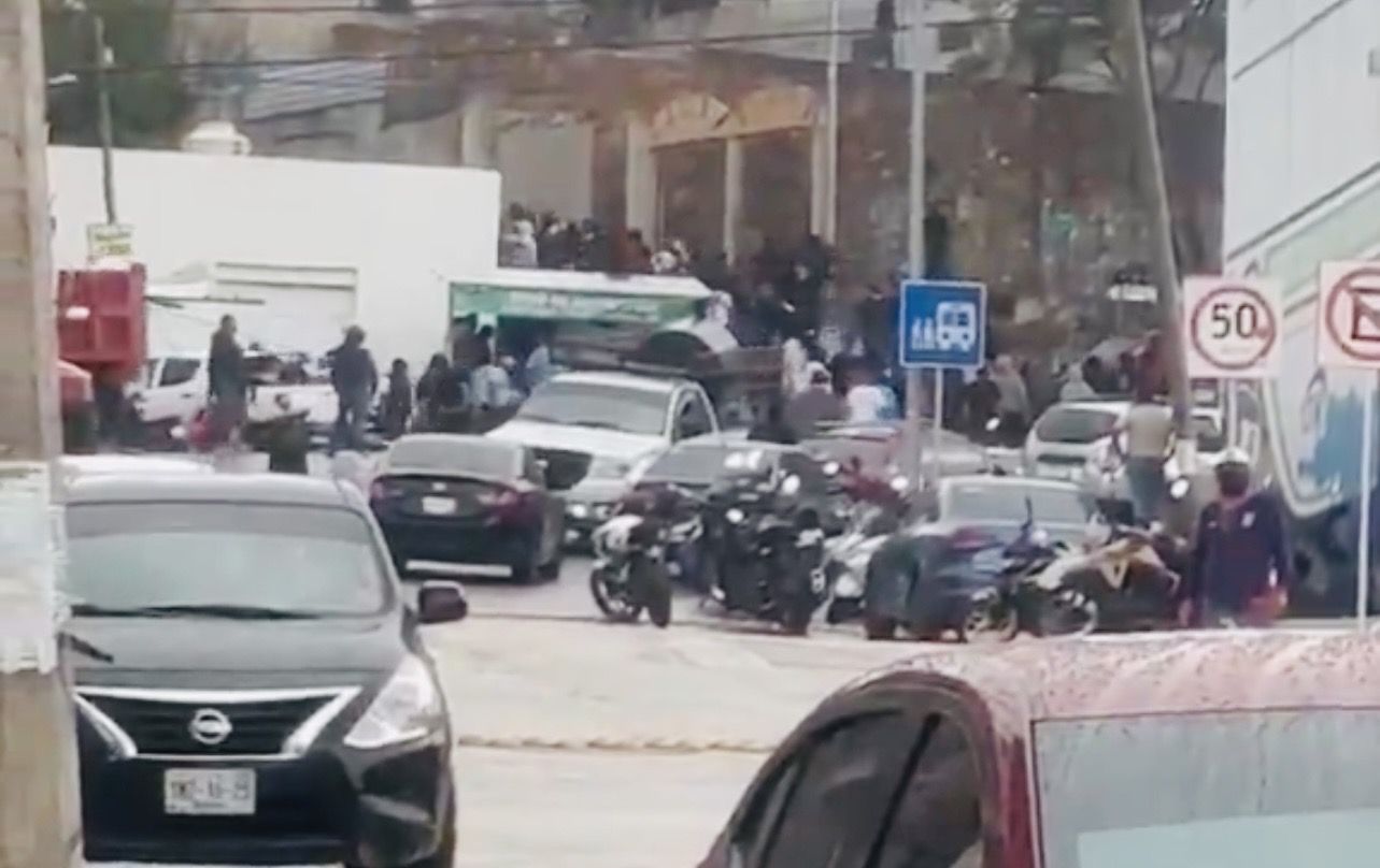 Balacera alarma a vecinos de la colonia La Fundición en San Martín Mexicapan, #Oaxaca