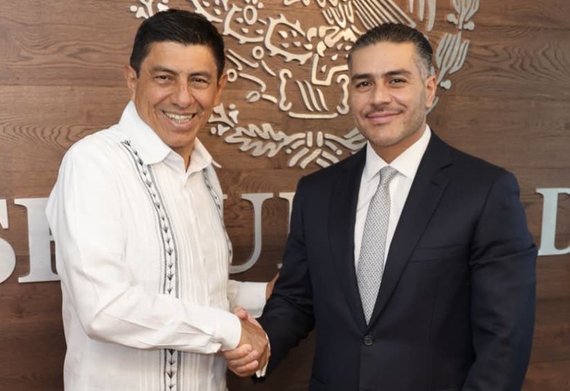 Harfuch y Jara fortalecen coordinación de seguridad con inversión federal de 312 millones para Oaxaca