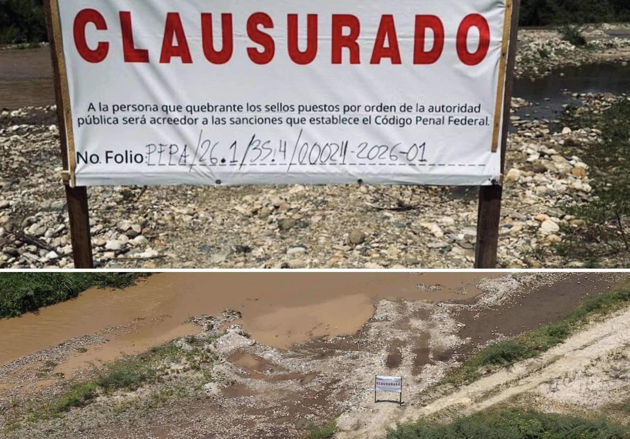 Profepa asegura cuatro bancos pétreos en Putla Villa de Guerrero, #Oaxaca, por operar sin permisos ambientales requeridos Profepa asegura cuatro bancos pétreos en Putla Villa de Guerrero, #Oaxaca, por operar sin permisos ambientales requeridos