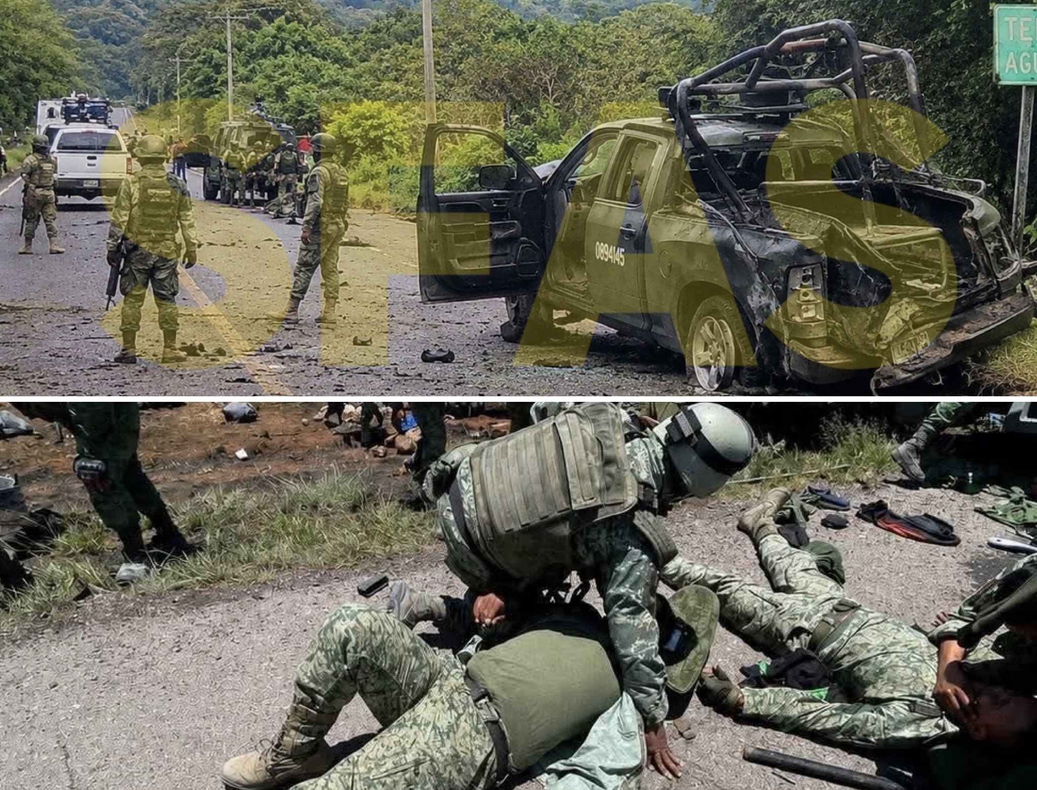 Brutal emboscada con drones y minas contra elementos del Ejército Mexicano en Coalcomán, Michoacán: 4 muertos y 9 heridos