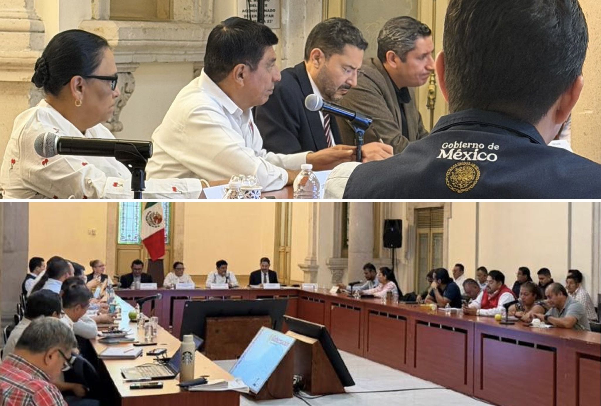 Salomón Jara participa en mesa con Sección 22, SEP y Segob; avanzan acuerdos educativos y laborales