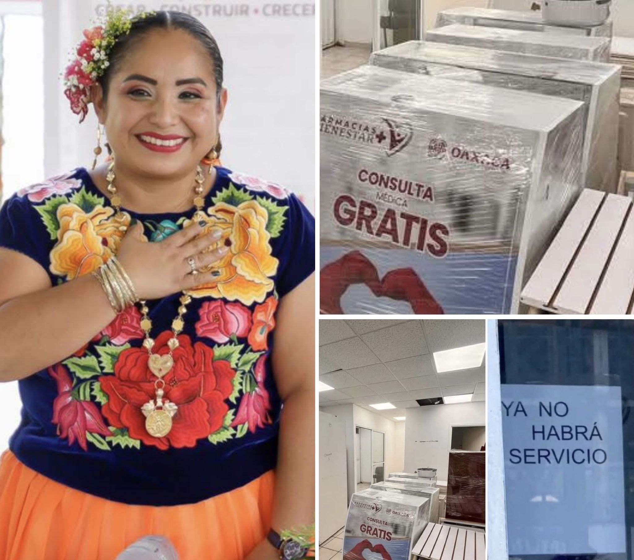 Desmantelan las Farmacias del Bienestar en #Oaxaca; acusan mala gestión de la secretaria Vilma Martínez Cortés