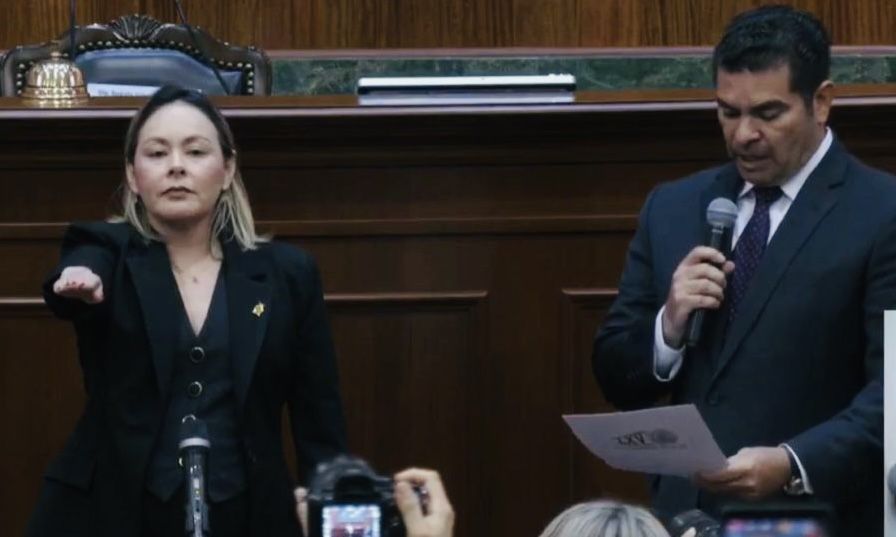 Yeraldine Bonilla asume como gobernadora interina de Sinaloa ante la licencia de Rubén Rocha por acusaciones graves