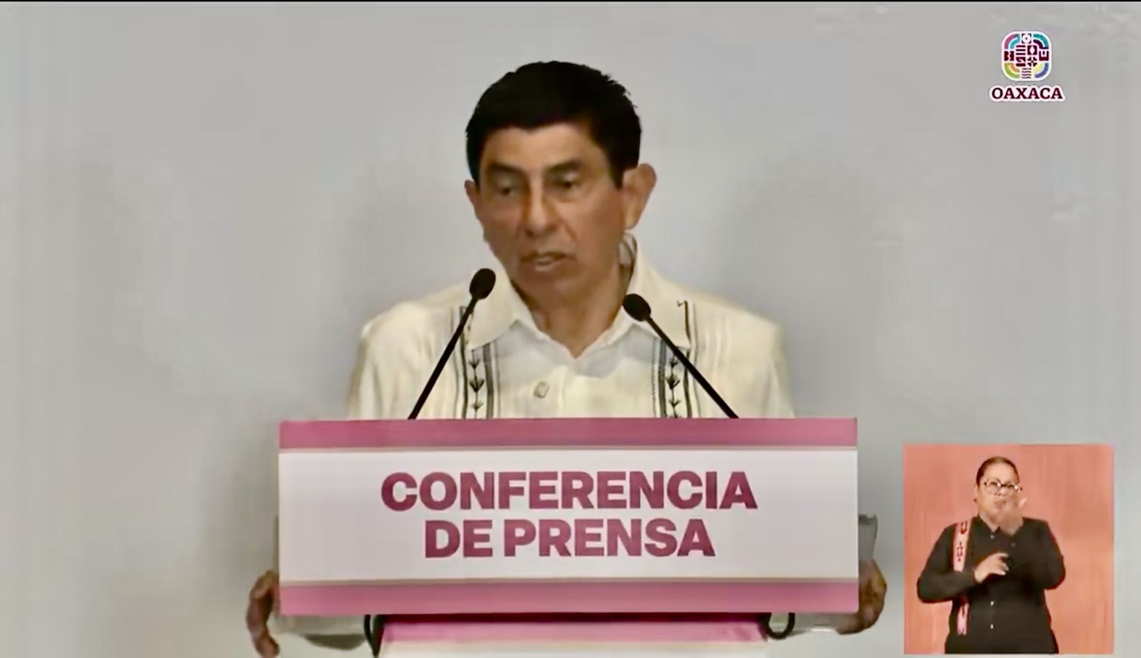 En Oaxaca, próxima gubernatura será por solo dos años, a partir de 2028, confirma el gobernador Salomón Jara