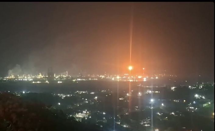 La explosión e incendio en refinería de Salina Cruz dejó seis heridos; hacían pruebas en torre de enfriamiento