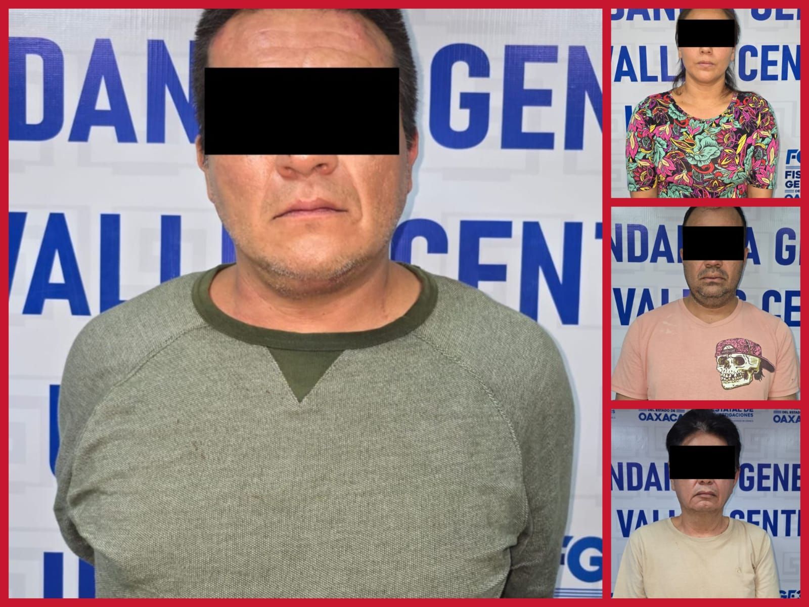 Cae banda de cuatro presuntos asaltantes de comercios en la colonia Reforma de Oaxaca de Juárez