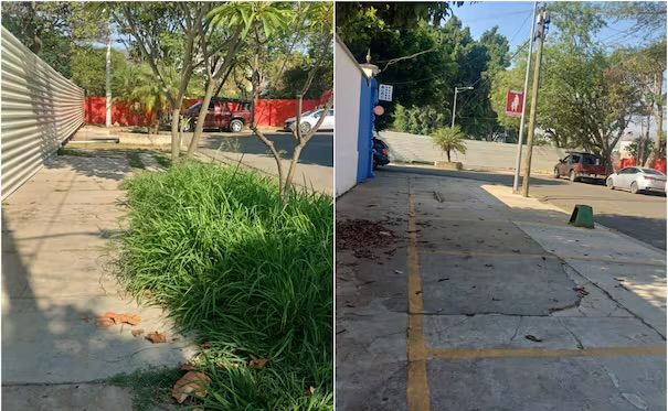Fibra Danhos se apropió ilegalmente de una calle de la colonia Reforma para ampliar la Plaza Parque Oaxaca