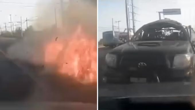 CNN: agentes de la CIA, detrás de la explosión del vehículo en la México-Pachuca para asesinar a líderes criminales