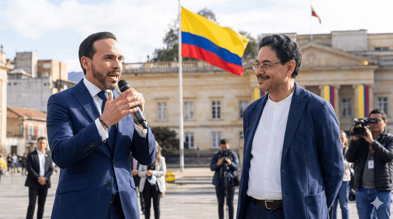 Abelardo de la Espriella [derecha] e Iván Cepeda [izquierda] disputarán la Presidencia de Colombia en segunda vuelta