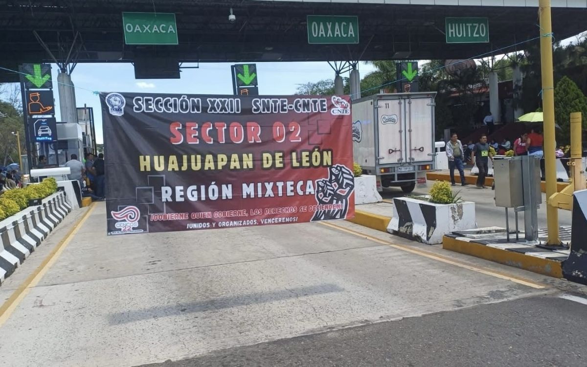 Sección 22 cumple dos semanas de paro en Oaxaca sin acuerdos con autoridades Segob y SEP