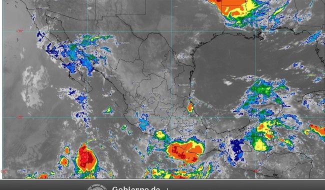 Lluvias muy intensas azotarán Oaxaca este miércoles por onda tropical número 9, alerta SMN
