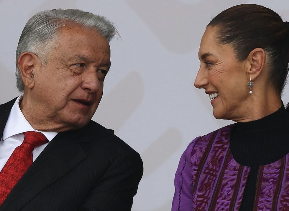 López Obrador sale en defensa de Sheinbaum y dice sorprenderle el cambio de Trump hacia México