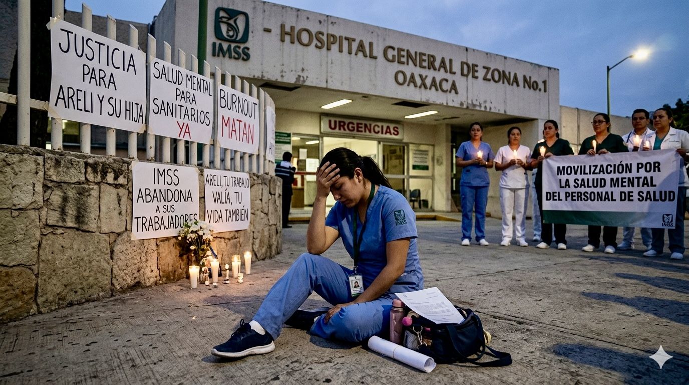 Oaxaca y la enfermera víctima de burnout: el drama silenciado del personal sanitario en México