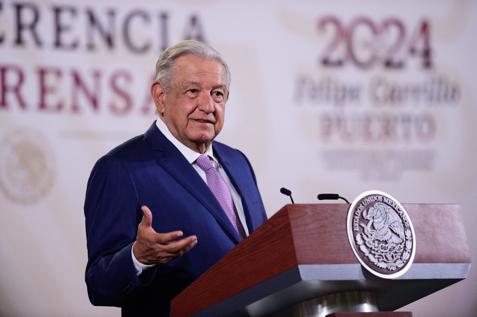 Dirigencia del PAN denuncia a AMLO ante la Corte Penal Internacional por crímenes de lesa humanidad Dirigencia del PAN denuncia a AMLO ante la Corte Penal Internacional por crímenes de lesa humanidad