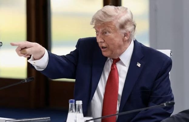 Desde el G7, Trump acusa a cárteles de gobernar México y tilda a Sheinbaum como una presidenta “asustada”