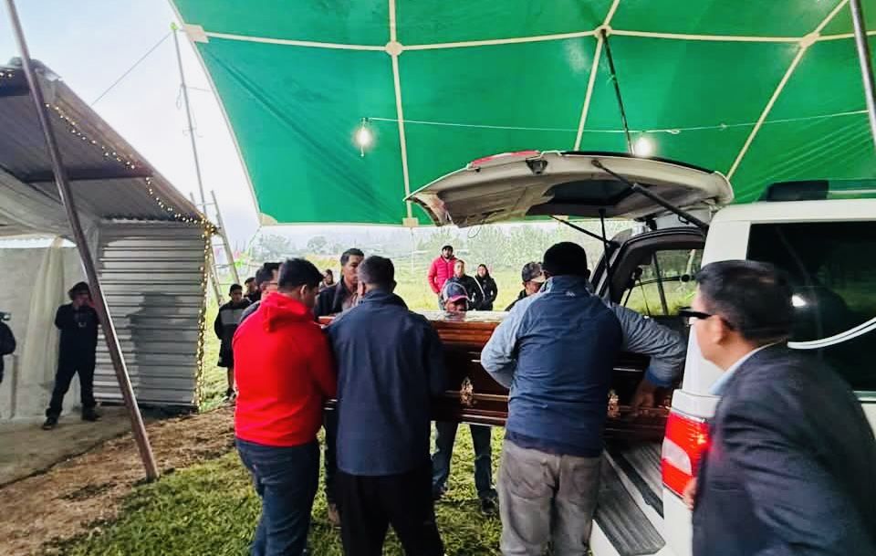 Llegan a Tlaxiaco los restos del ingeniero Pablo Osorio, tras meses de angustia y peticiones internacionales