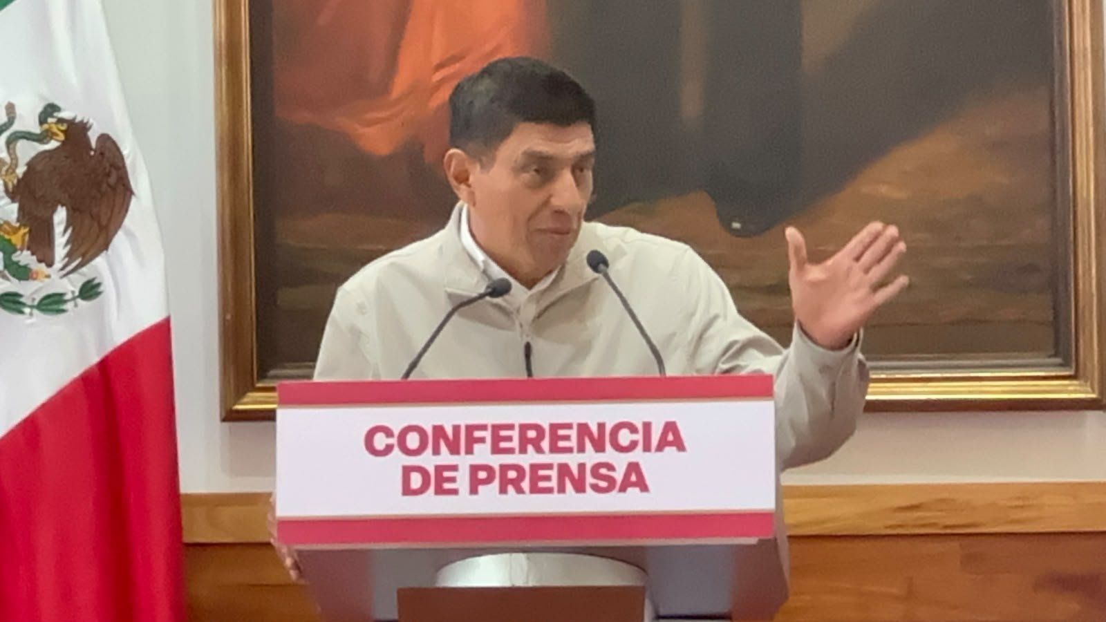 Salomón Jara exige justicia por los 17 migrantes muertos en operativos ICE; respalda las acciones de la presidenta Sheinbaum Salomón Jara exige justicia por los 17 migrantes muertos en operativos ICE; respalda las acciones de la presidenta Sheinbaum