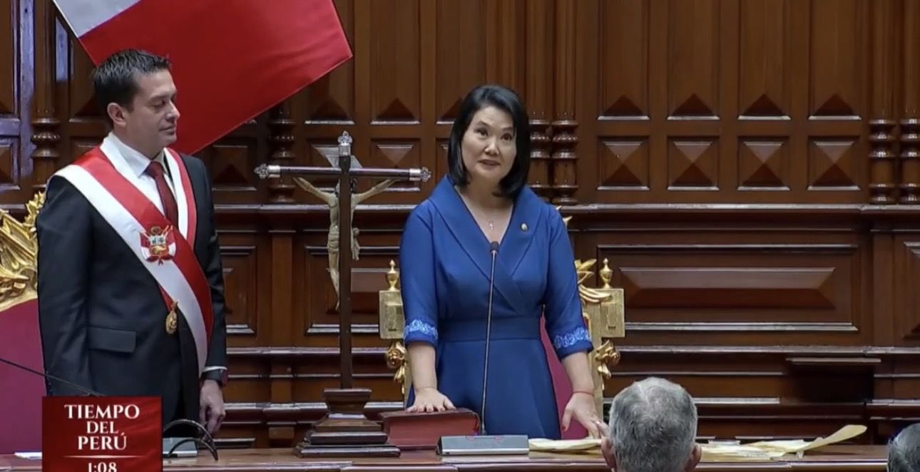 Keiko Fujimori jura ante el Congreso como presidenta de Perú para el periodo 2026 a 2031 Keiko Fujimori jura ante el Congreso como presidenta de Perú para el periodo 2026 a 2031