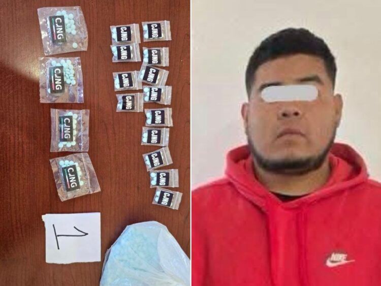 Detienen a presunto repartidor del CJNG con 50 dosis de fentanilo en carretera a Puerto Ángel
