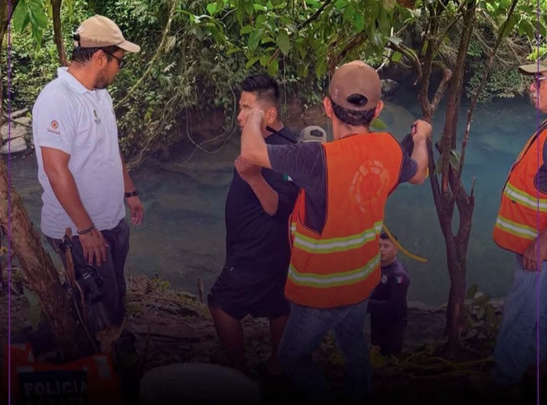 Encuentran vivo a pescador perdido durante 15 días en cenote de Chimalapas; se refugió en caverna seca Encuentran vivo a pescador perdido durante 15 días en cenote de Chimalapas; se refugió en caverna seca