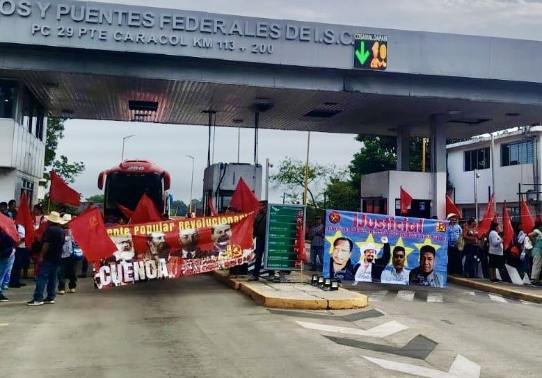 Frente Popular Revolucionario inicia jornada de protesta en Oaxaca para exigir justicia por militantes