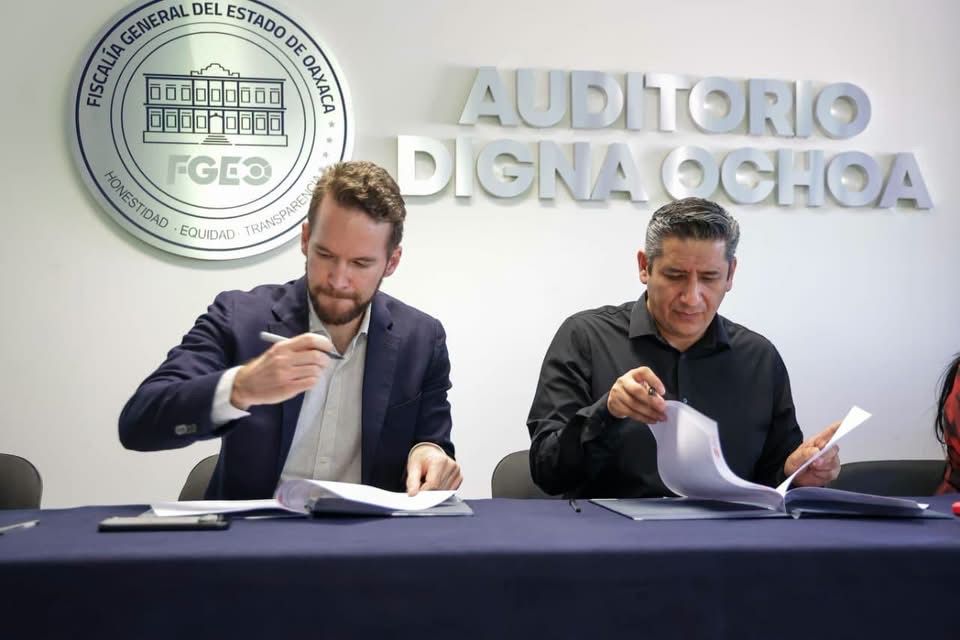 Fiscalía de Oaxaca y ONU firman convenio para identificar a 46 personas fallecidas aún no reclamadas