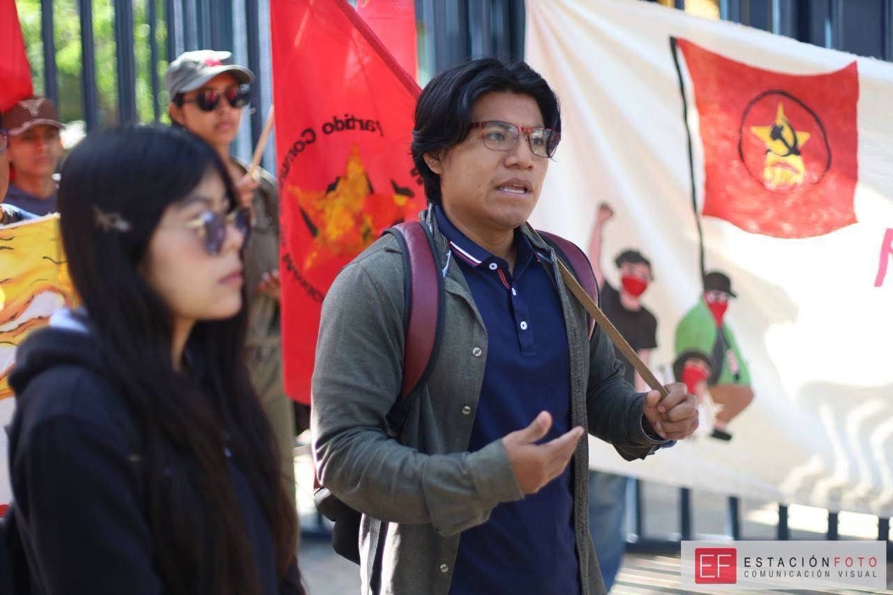 Jóvenes del MAR exigen más espacios en escuelas y facultades de la UABJO y gratuidad de la educación en Oaxaca