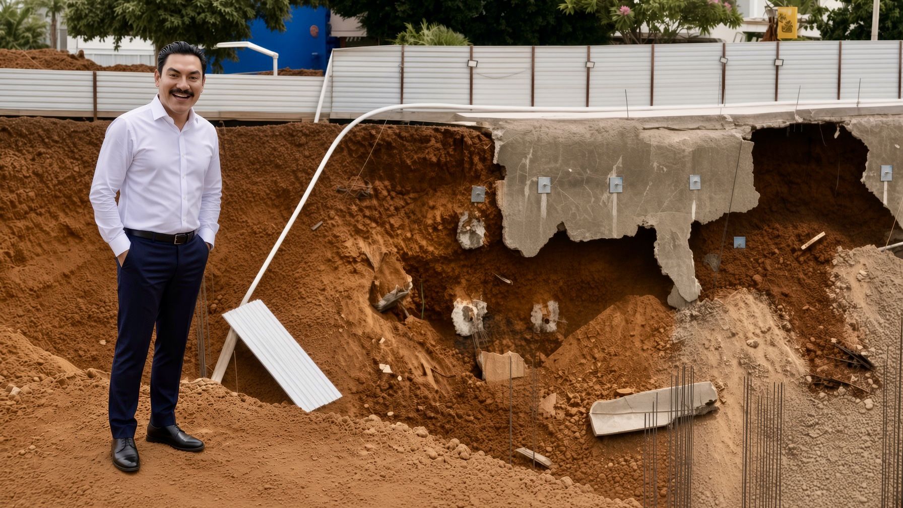 Pese a advertencias, Raymundo Chagoya no dio seguimiento a obra de Plaza Parque Oaxaca; en riesgo, construcciones aledañas Pese a advertencias, Raymundo Chagoya no dio seguimiento a obra de Plaza Parque Oaxaca; en riesgo, construcciones aledañas