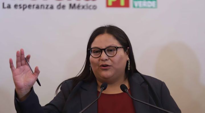 Citlalli Hernández niega expulsión de Rocha Moya de Morena: “No me corresponde a mí determinarla”