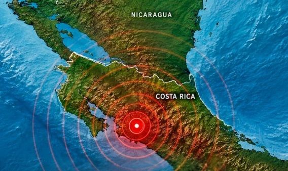 Dos fuertes sismos sacuden Costa Rica la madrugada de este lunes Dos fuertes sismos sacuden Costa Rica la madrugada de este lunes