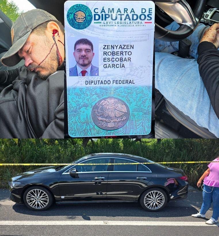 Hallan sin vida por un disparo en la cabeza al diputado federal morenista Zenyazen Escobar en La Gloria, Veracruz Hallan sin vida por un disparo en la cabeza al diputado federal morenista Zenyazen Escobar en La Gloria, Veracruz