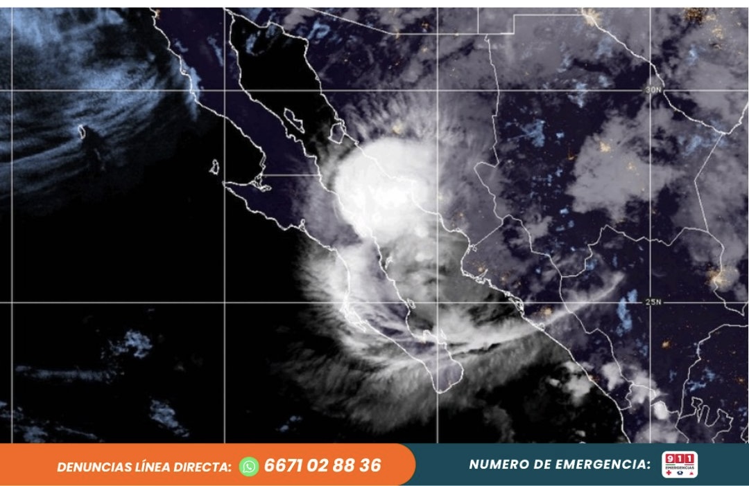 Polo azota BCS y se degrada a categoría 1; ahora cruza el Golfo de California rumbo a Sonora