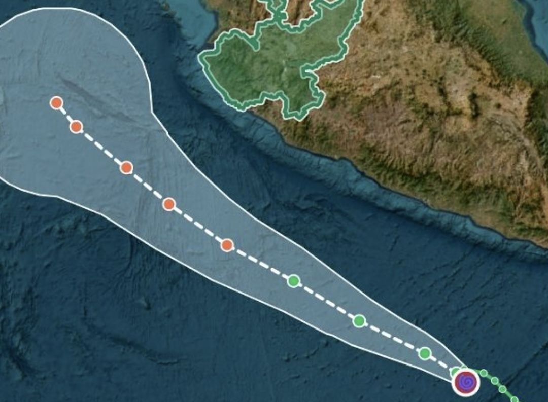 Tormenta Rachel nace en el Pacífico mientras huracán Polo categoría tres amenaza costas de Baja California Sur