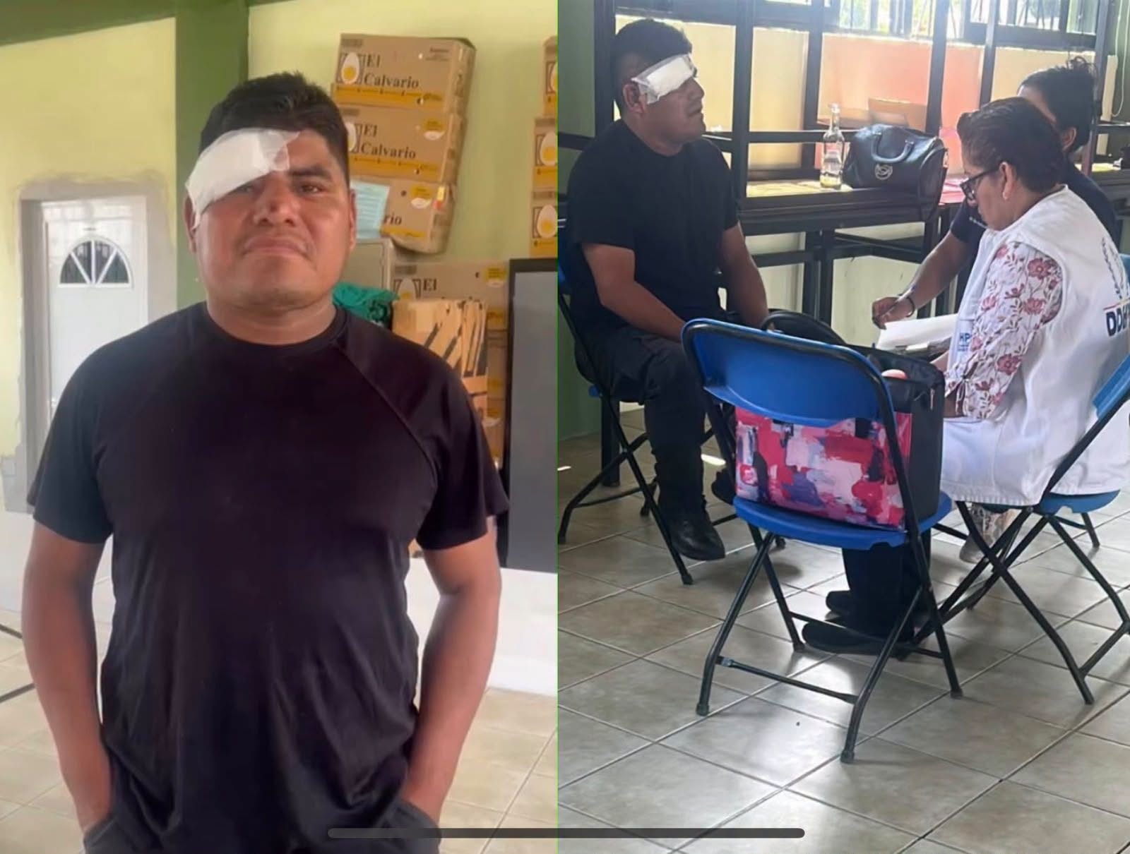 Gobierno de Oaxaca dialoga con San Dionisio Ocotepec para liberar al policía estatal retenido desde el sábado Gobierno de Oaxaca dialoga con San Dionisio Ocotepec para liberar al policía estatal retenido desde el sábado