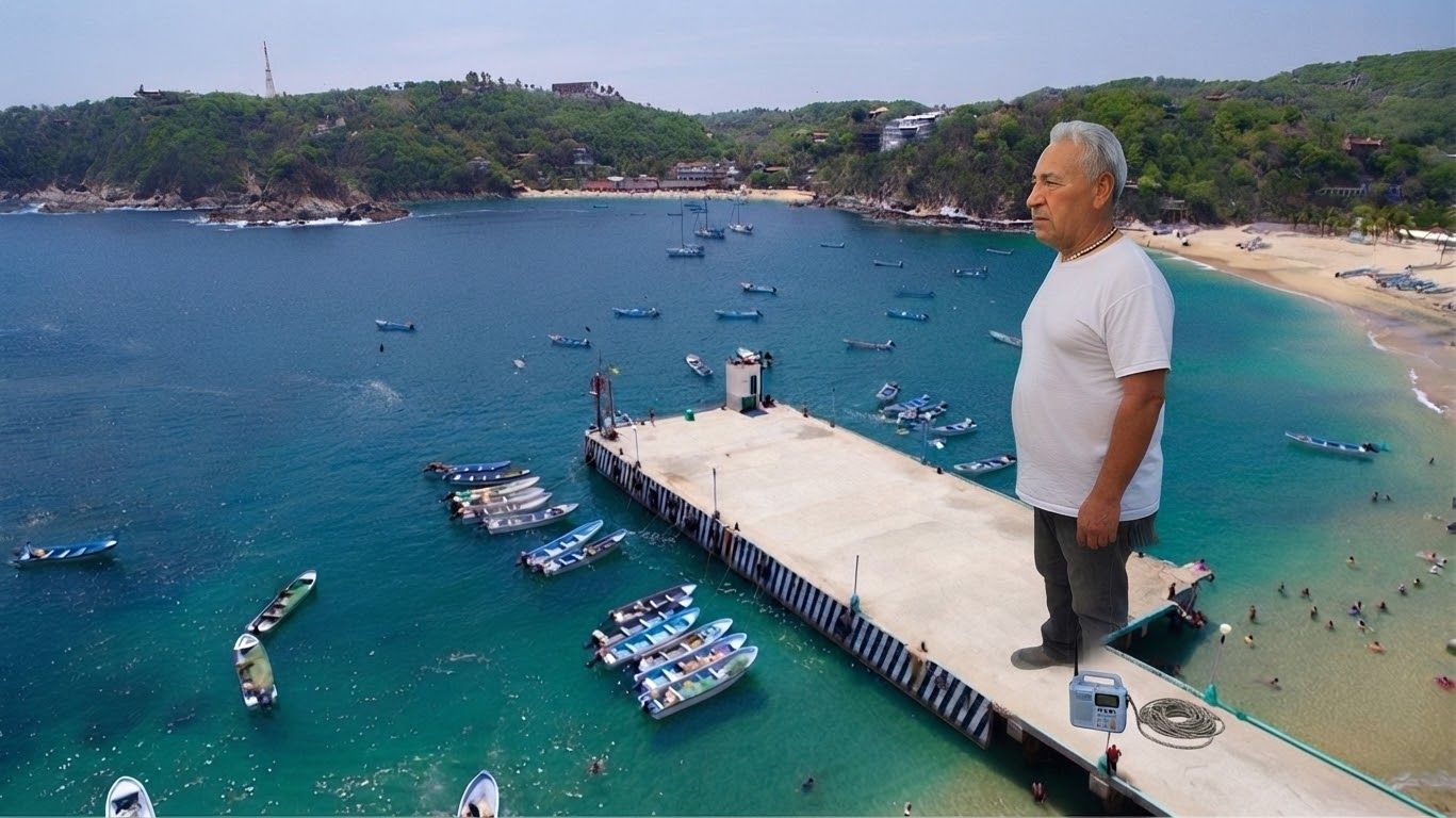 Buscan en alta mar a pescador de Puerto Ángel desaparecido a bordo de la embarcación Yosmarcito