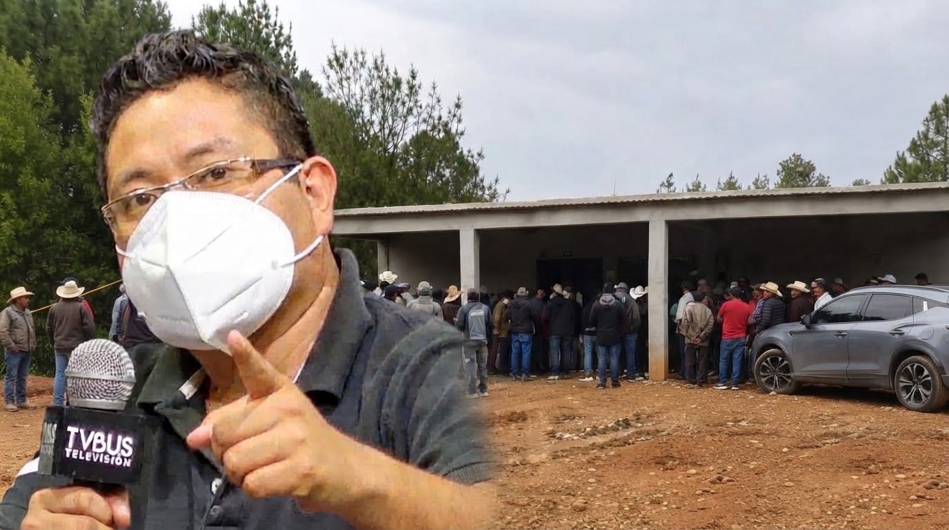 Conflicto postelectoral en San Sebastián Río Hondo, Oaxaca, deja retenidos a periodista de TVBus y autoridades municipales