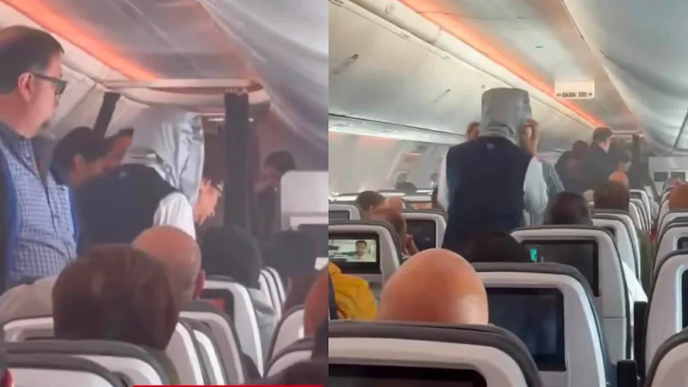 Power bank explota en vuelo de Aeroméxico Tapachula-Oaxaca-CDMX; la tripulación controló el fuego y aterrizó seguro Power bank explota en vuelo de Aeroméxico Tapachula-Oaxaca-CDMX; la tripulación controló el fuego y aterrizó seguro