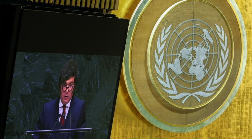 Milei dice que la ONU es una «organización inútil» que alimenta una «casta de parásitos»