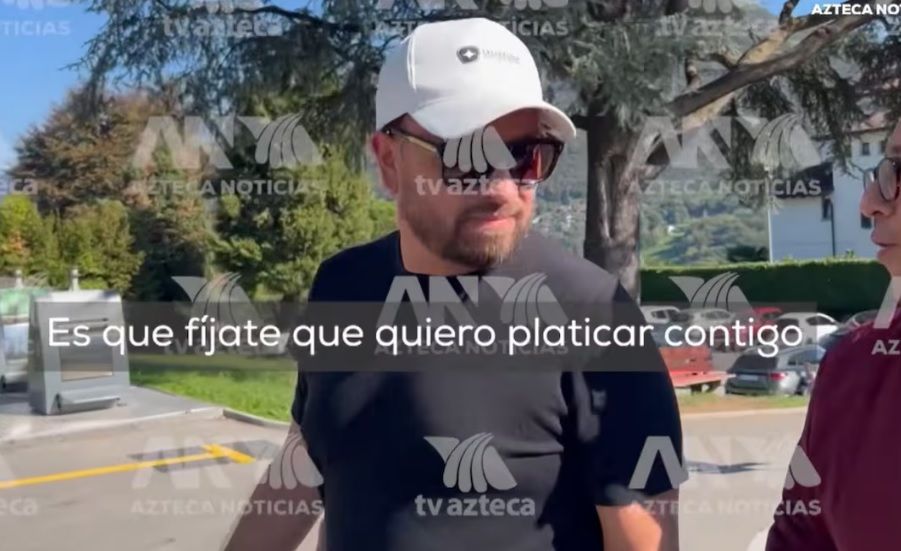 Localizan a Amílcar Olán en Suiza; arrebata celular a reportero de Azteca Noticias y evita entrevista Localizan a Amílcar Olán en Suiza; arrebata celular a reportero de Azteca Noticias y evita entrevista