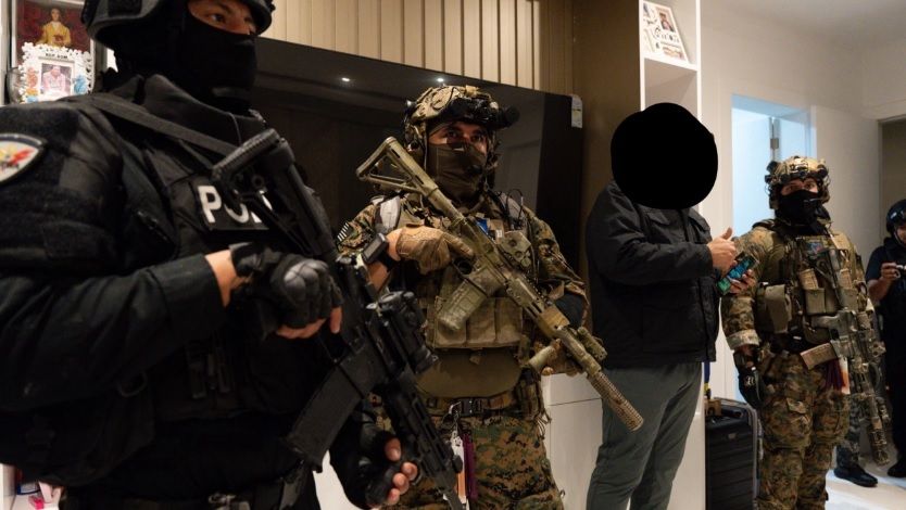 Ecuador desbarata brazo del CJNG con apoyo de Estados Unidos