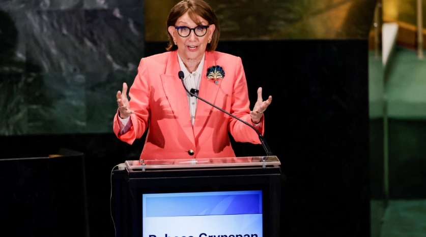 Rebeca Grynspan, a la cabeza por dirigir la ONU; recibe respaldo en votación informal Rebeca Grynspan, a la cabeza por dirigir la ONU; recibe respaldo en votación informal