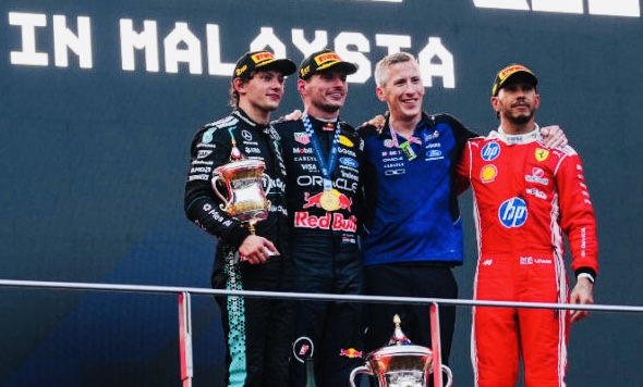 Verstappen gana en Sepang el Gran Premio de Baréin; Checo Pérez cierra 19.º tras subir al 14