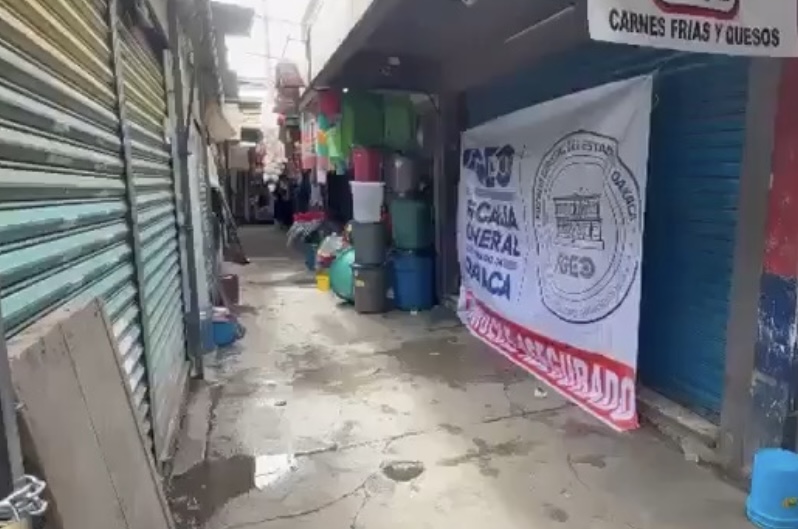 Fuerza Binnizá y FGEO aseguran oficinas de préstamos cerca de la Central de Abastos de Oaxaca Fuerza Binnizá y FGEO aseguran oficinas de préstamos cerca de la Central de Abastos de Oaxaca