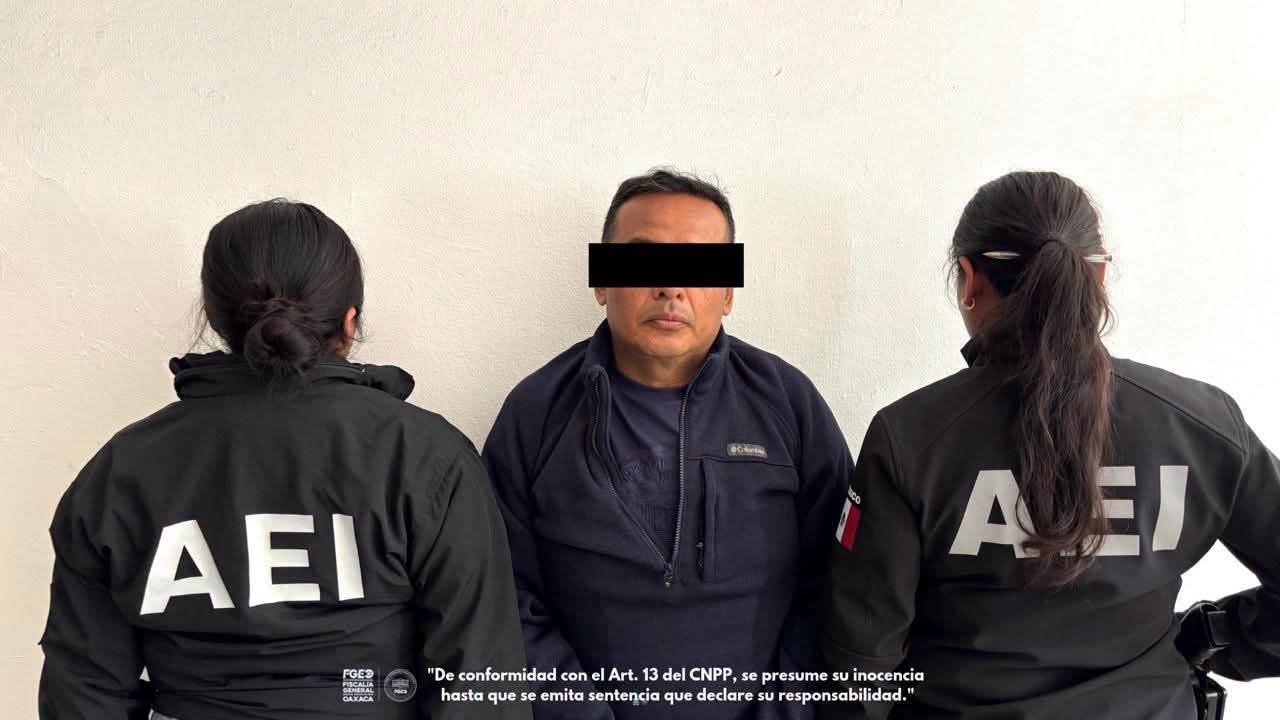 Detienen en Xoxocotlán, Oaxaca, a hombre de 52 años por presunto feminicidio contra su pareja ocurrido esta madrugada