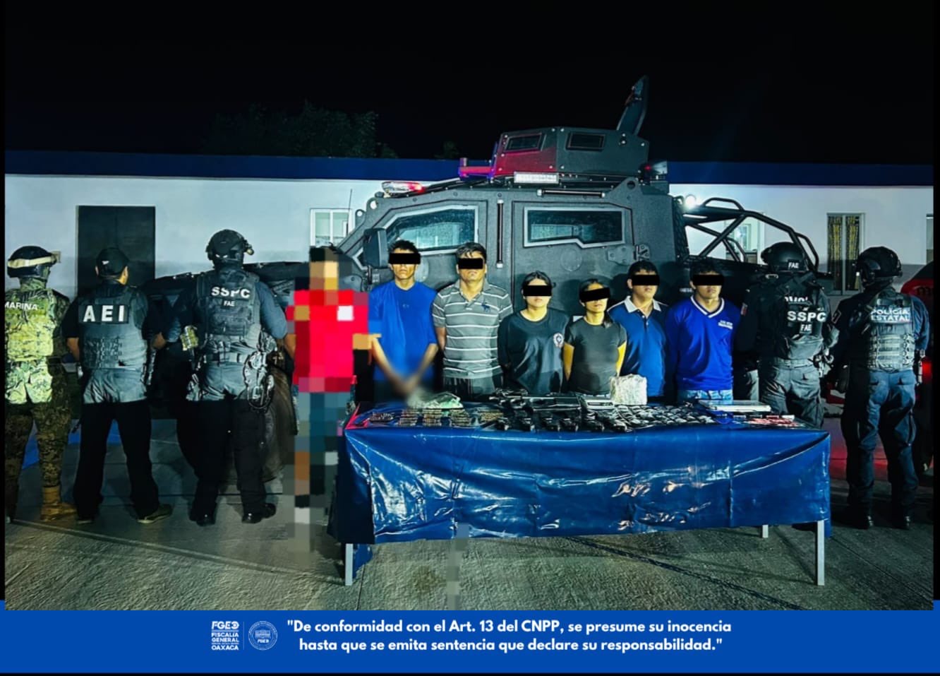 Detienen a Orlando “El 22” y seis más en Juchitán, Oaxaca; los investigan por homicidios registrados esta semana