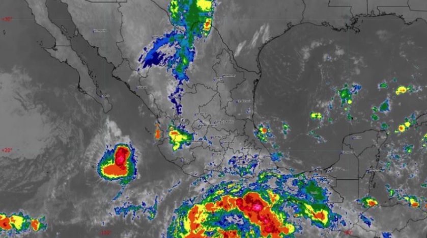 «Trudy» ya es huracán y la tormenta «Simon» se mantiene estacionaria; prevén lluvias en Oaxaca y Guerrero