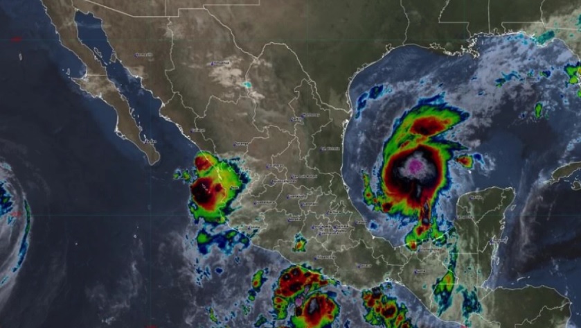 Depresión tropical 9 se intensifica a la tormenta tropical «Isaías»; dejará lluvias intensas en seis estados 