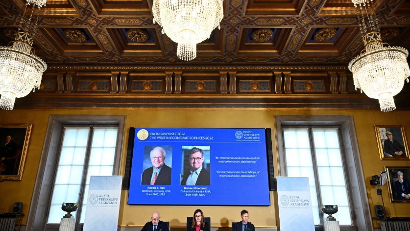 Robert Hall y Michael Woodford ganan el Nobel de Economía 2026 por su trabajo sobre la estabilización